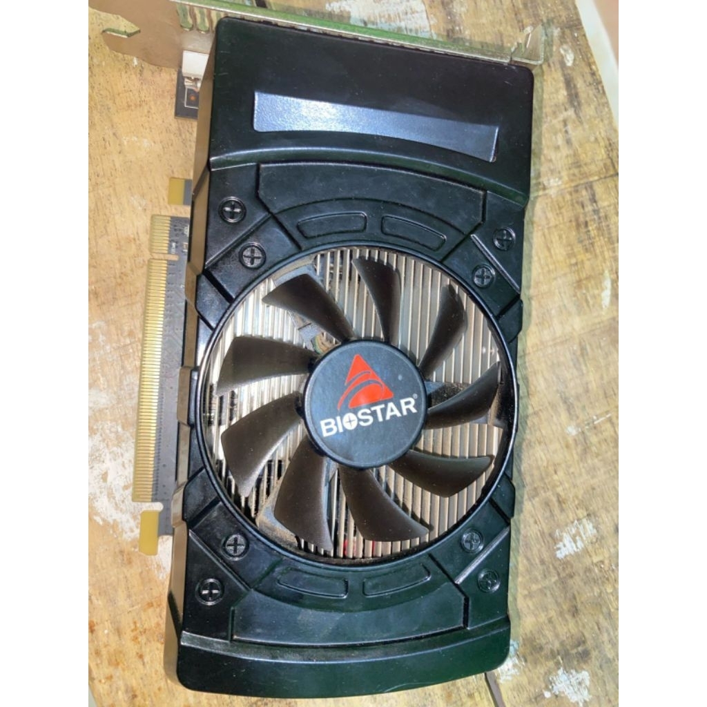 BIOSTAR RX 550 4GB DDR5 SECOND NORMAL UNIT ONLY