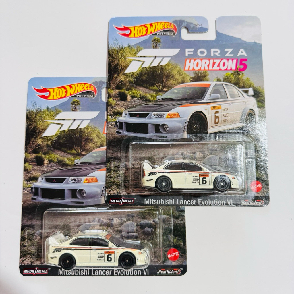 hot wheels Mitsubishi Lancer evo forza