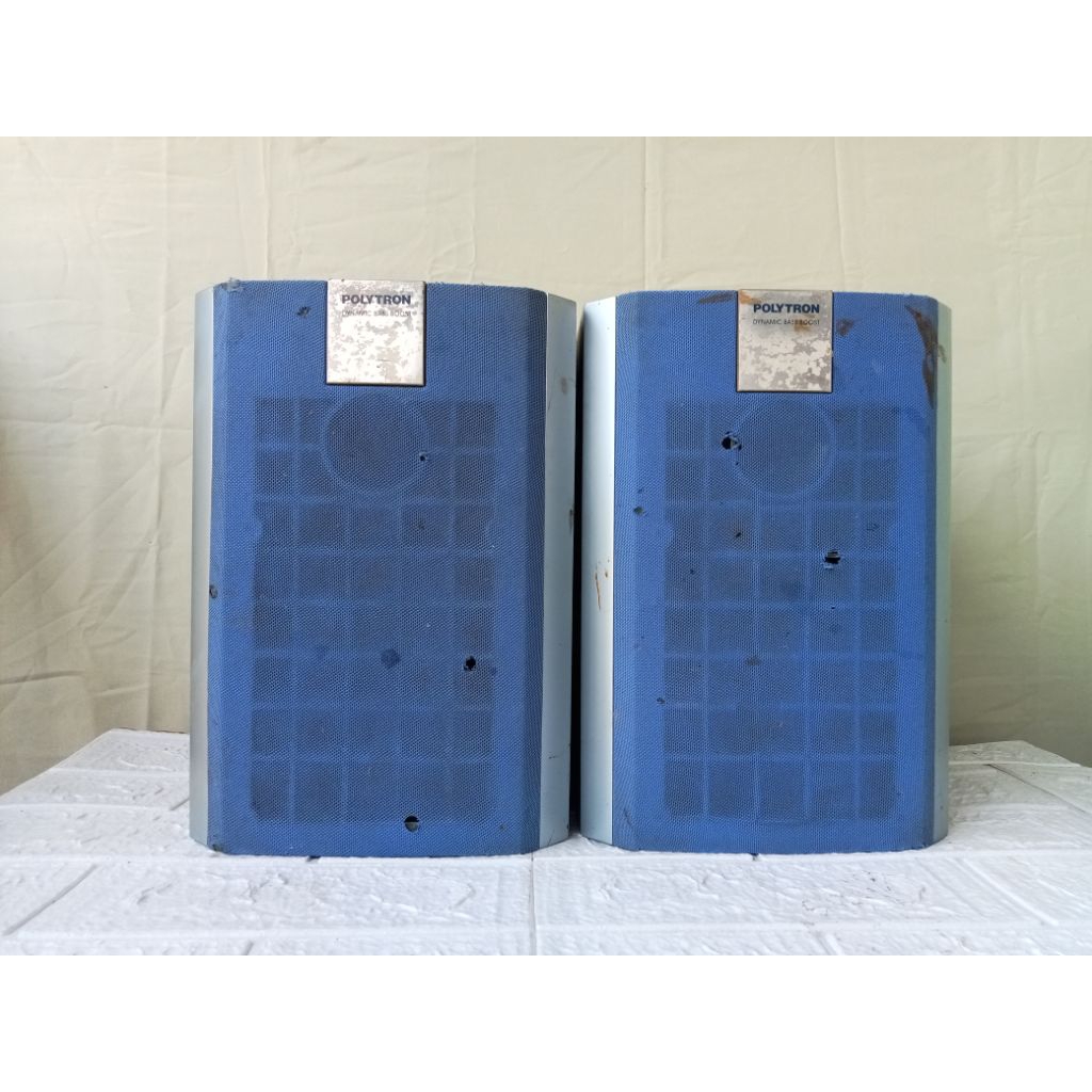 speaker pasif polytron Biru