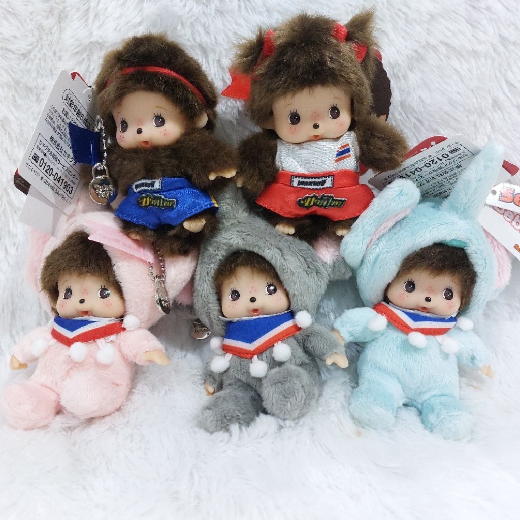Monchichi series original 100% sekiguchi