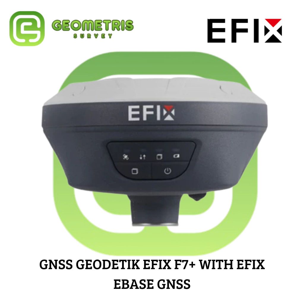 GNSS GEODETIK EFIX F7+ IMU-RTK GNSS Rover with EFIX EBASE GNSS