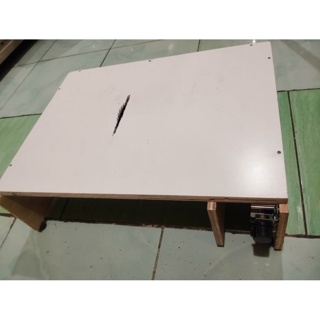 [TERMURAH] Gergaji Meja Rakitan Baru / Mini Table Saw Motor Dinamo 775 Siap pakai