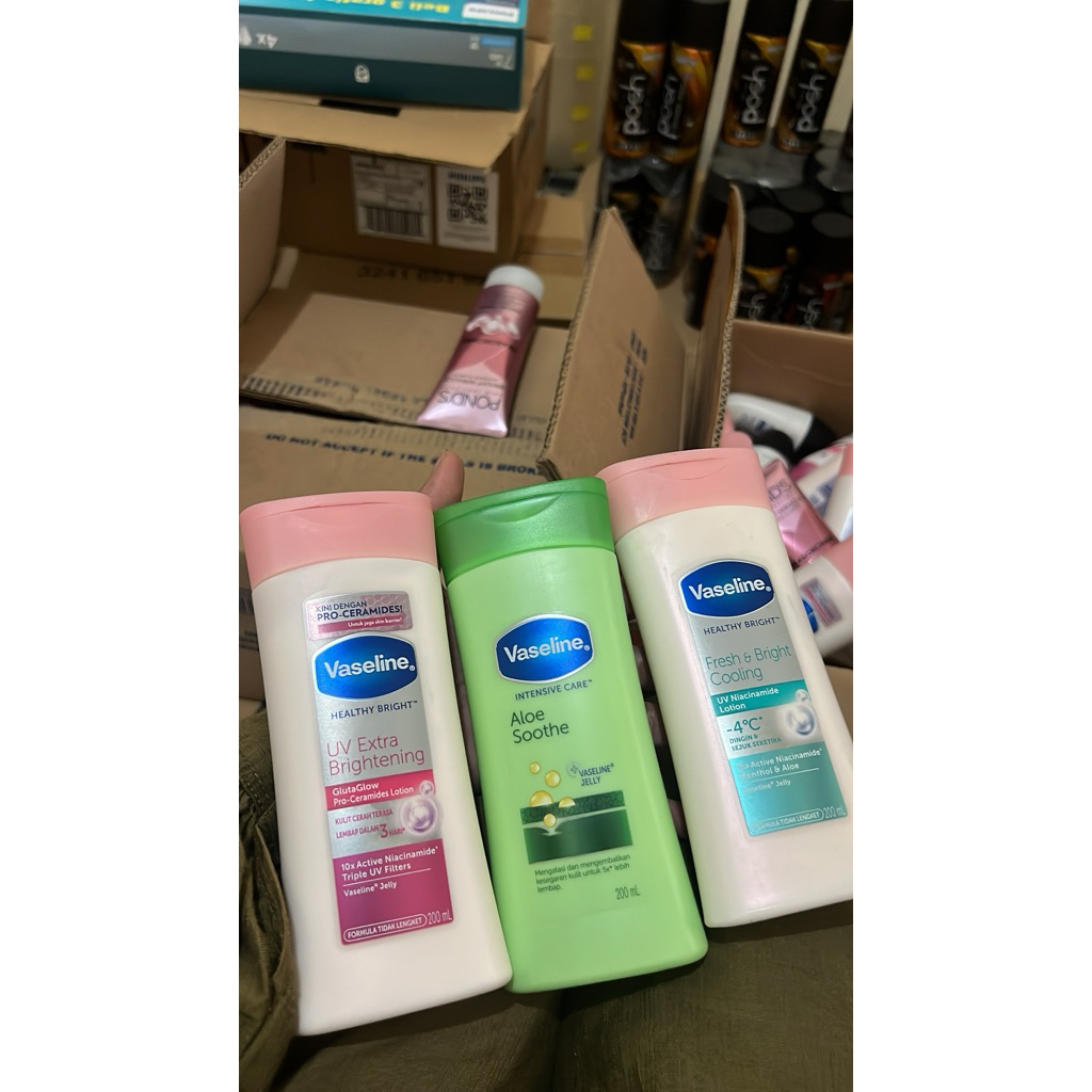 Vaseline Lotion Hand Body 200ml