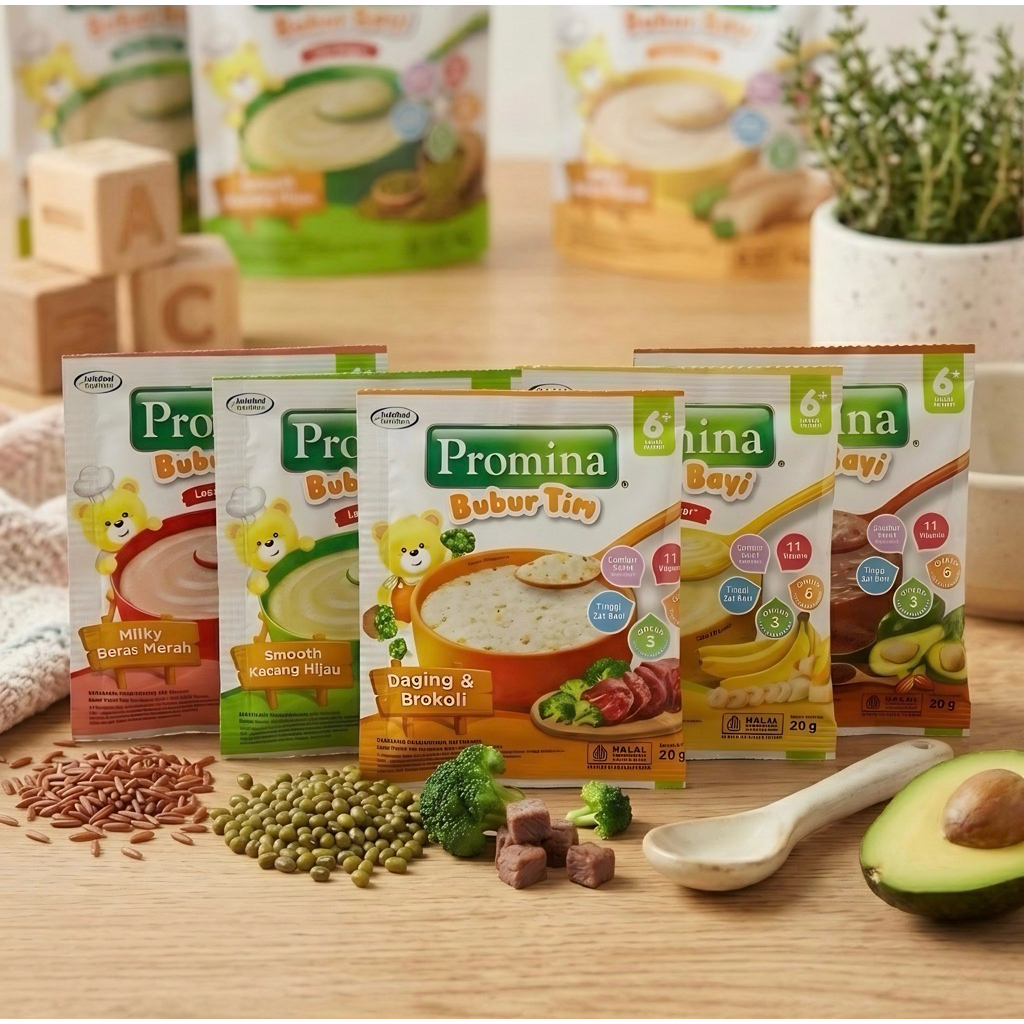 Promina Bubur Bayi 20 gram / Promina Bubur Bayi All Variant / Promina Bubur Bayi All Varian