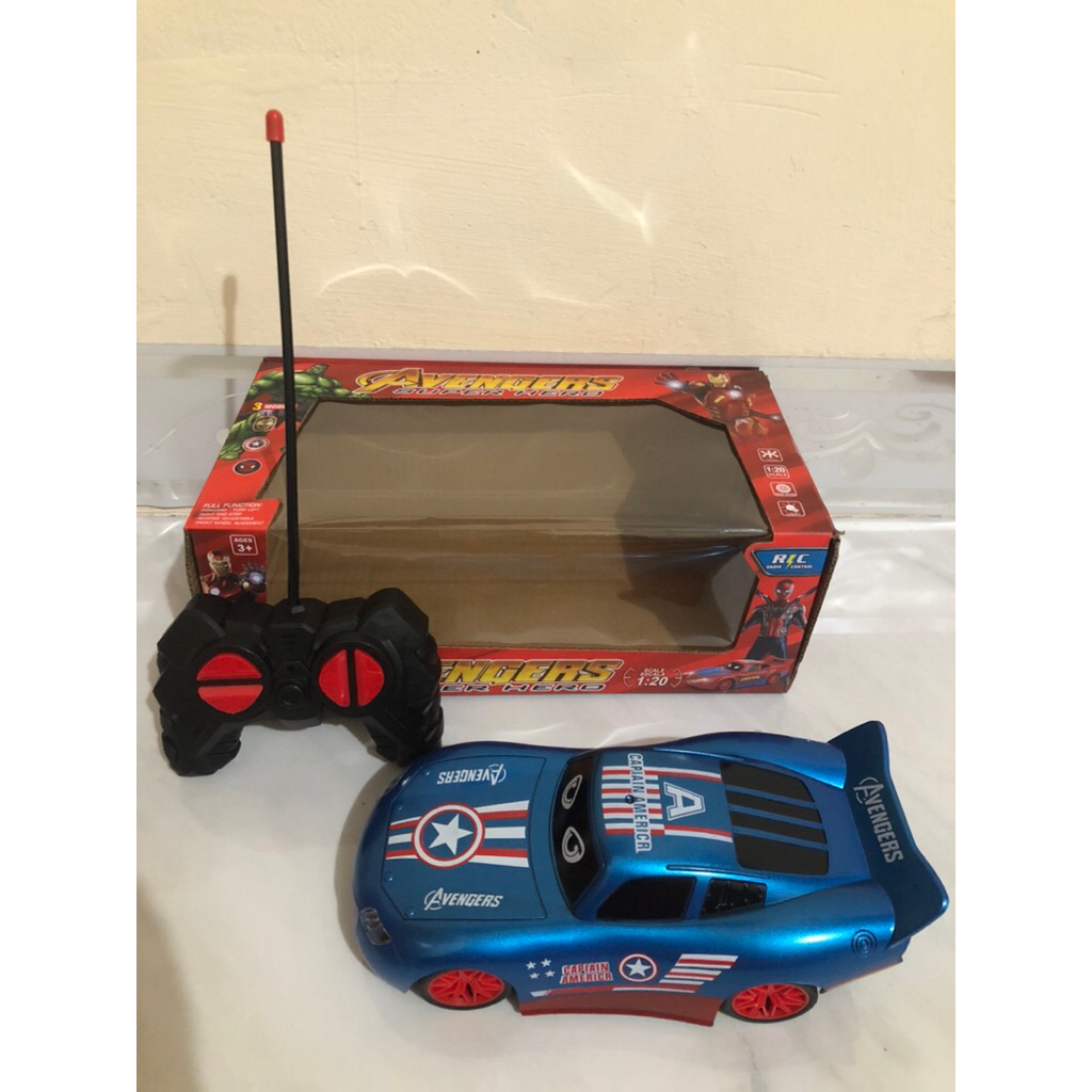 Mainan Mobil Remot Avengers anak anak