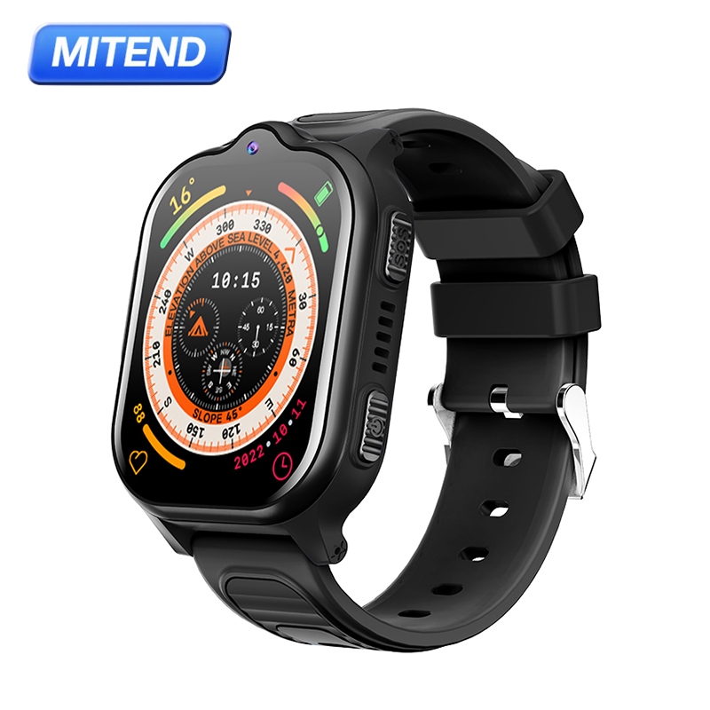 MITEND JAM TANGAN ANAK SMARTWATCH 4G BISA WA ANTI AIR TELFON PESAN JAM ANDROID TERBARU