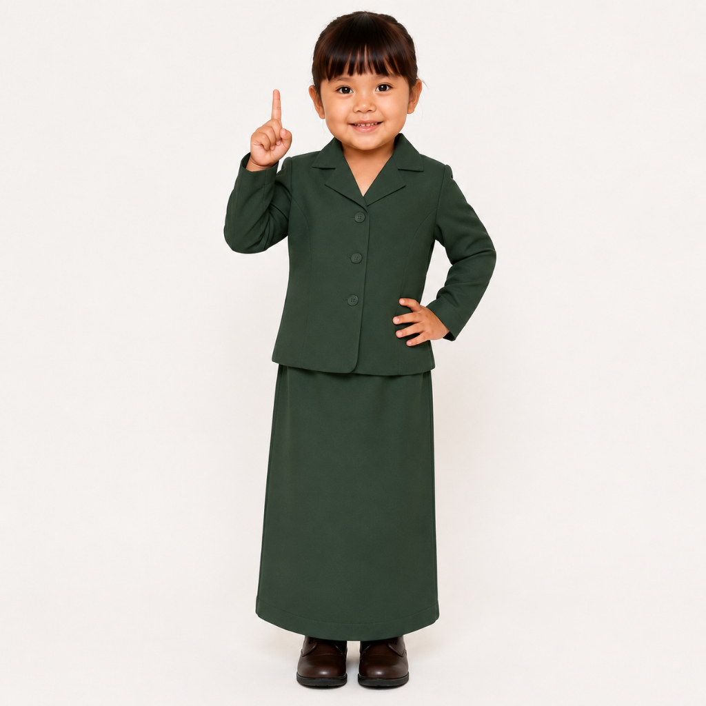 NUSANTARA SRAGAM Baju Anak persit Baju persit anak bahan mirip dengan Persit dewasa seragam persit P