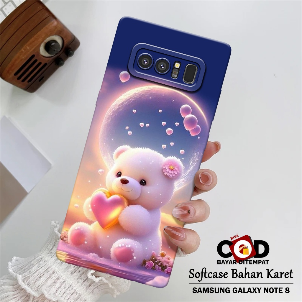 Case Hp Samsung Galaxy Note 8 Terbaru - Gambar Kartun Lucu - Casing Samsung Galaxy Note 8 Terbaru - 