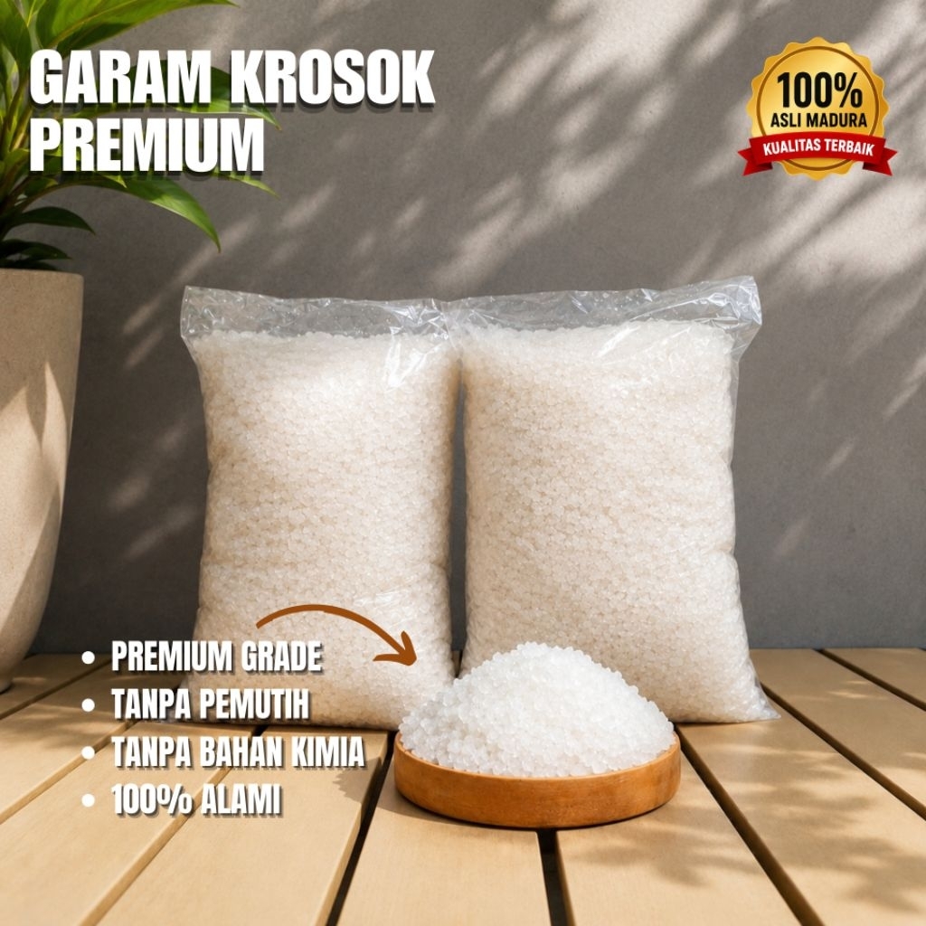 Garam Laut Krosok Madura Premium Murah | Garam Ikan | Garam Kasar