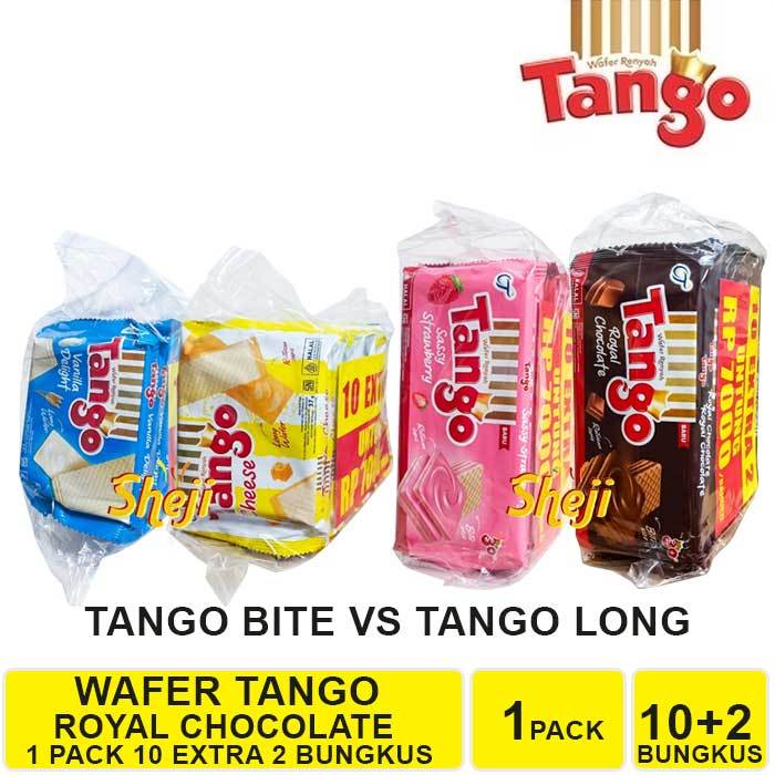 1 PACK ISI 12 BUNGKUS WAFER TANGO 2000