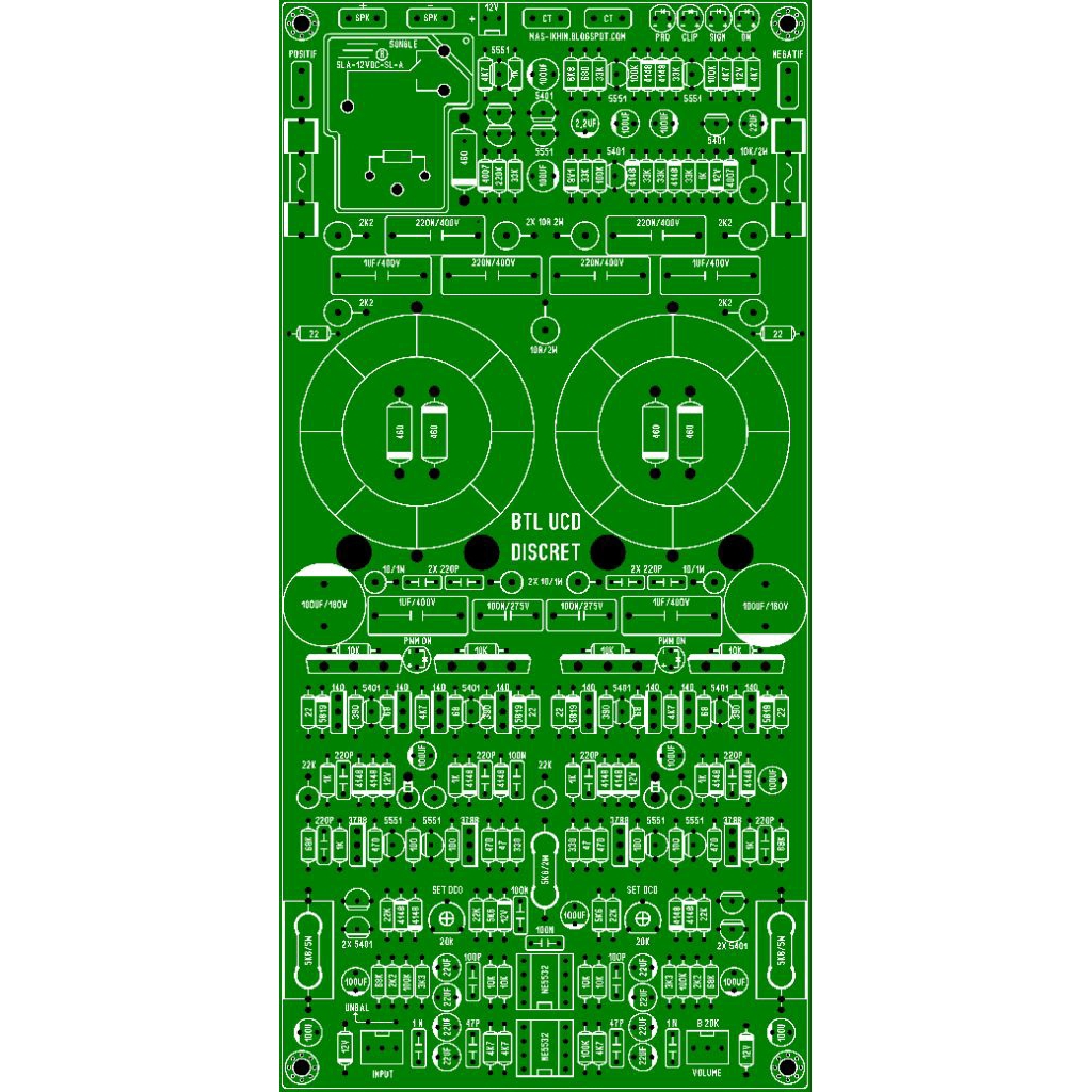 PCB UCD DISCRET BTL