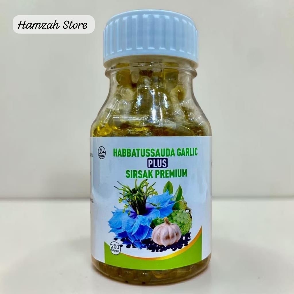 Kapsul Habbatussauda Sirsak Extra Propolis 200 KAPSUL -Habbat Sirsak