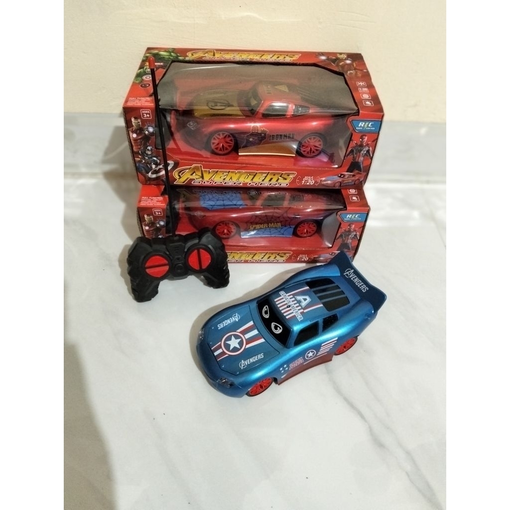 Mainan Mobil Remot Avenger anak anak