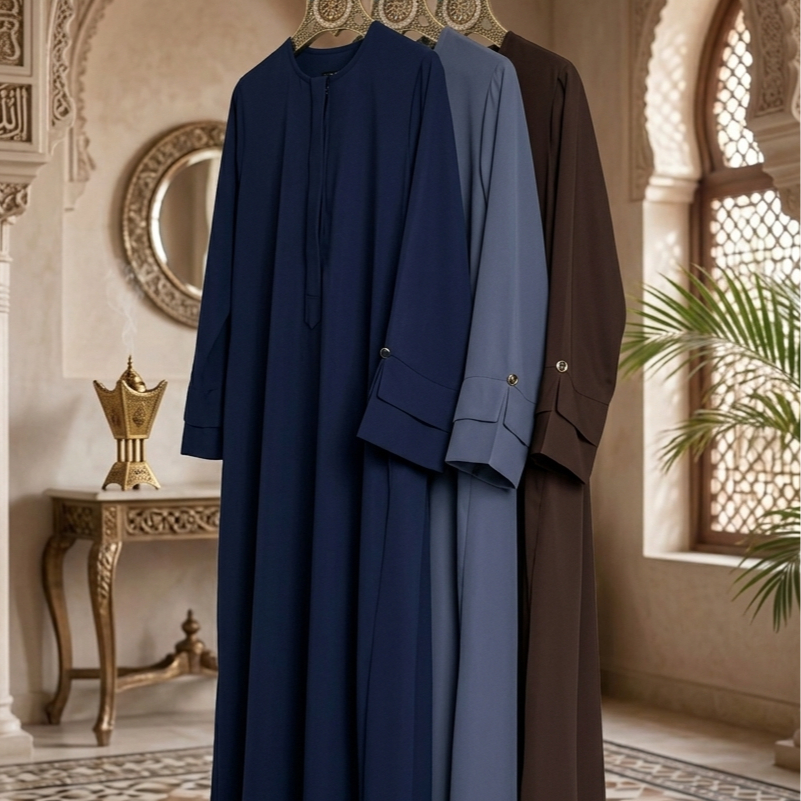 Aisyara Official - Izzati Dress Muslimah Simple Elegant