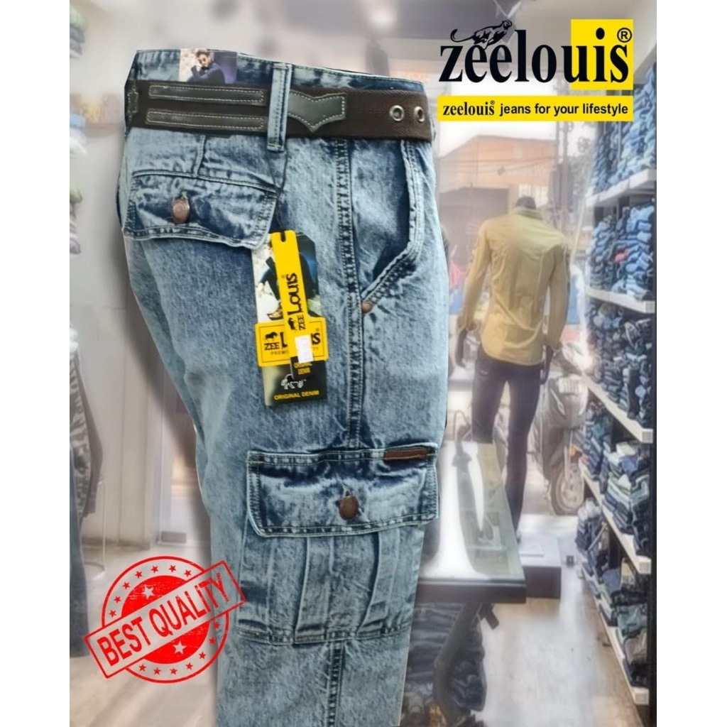 celana cargo jeans reguler/celana jeans cargo/celana jeans cargo panjang pria/celana jeans pria