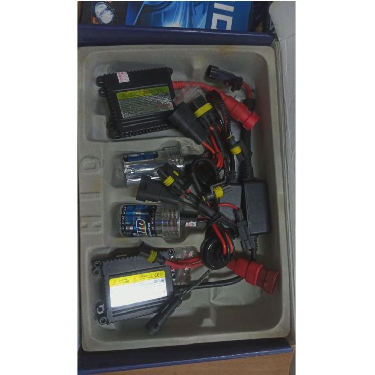 Paket HIDB H3 55W 4300K Lengkap Ballast AC Xenon HID Kit Mobil