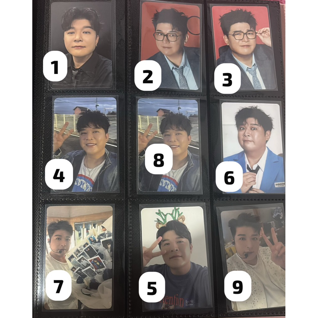 PHOTOCARD SHINDONG SUPER JUNIOR