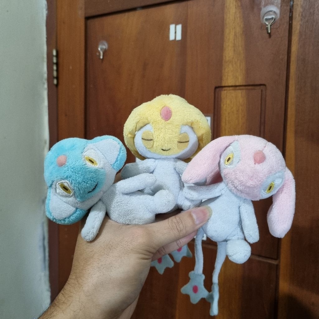 Boneka Pokemon Mesprit Uxie Azelf Canvas (ALL CUTTAG)