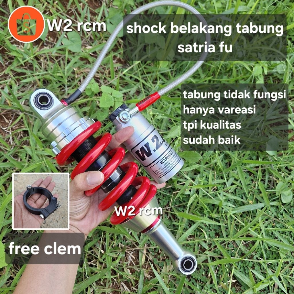 SHOCK BELAKANG FU TABUNG PISAH MONOSHOK FU TABUNG PISAH