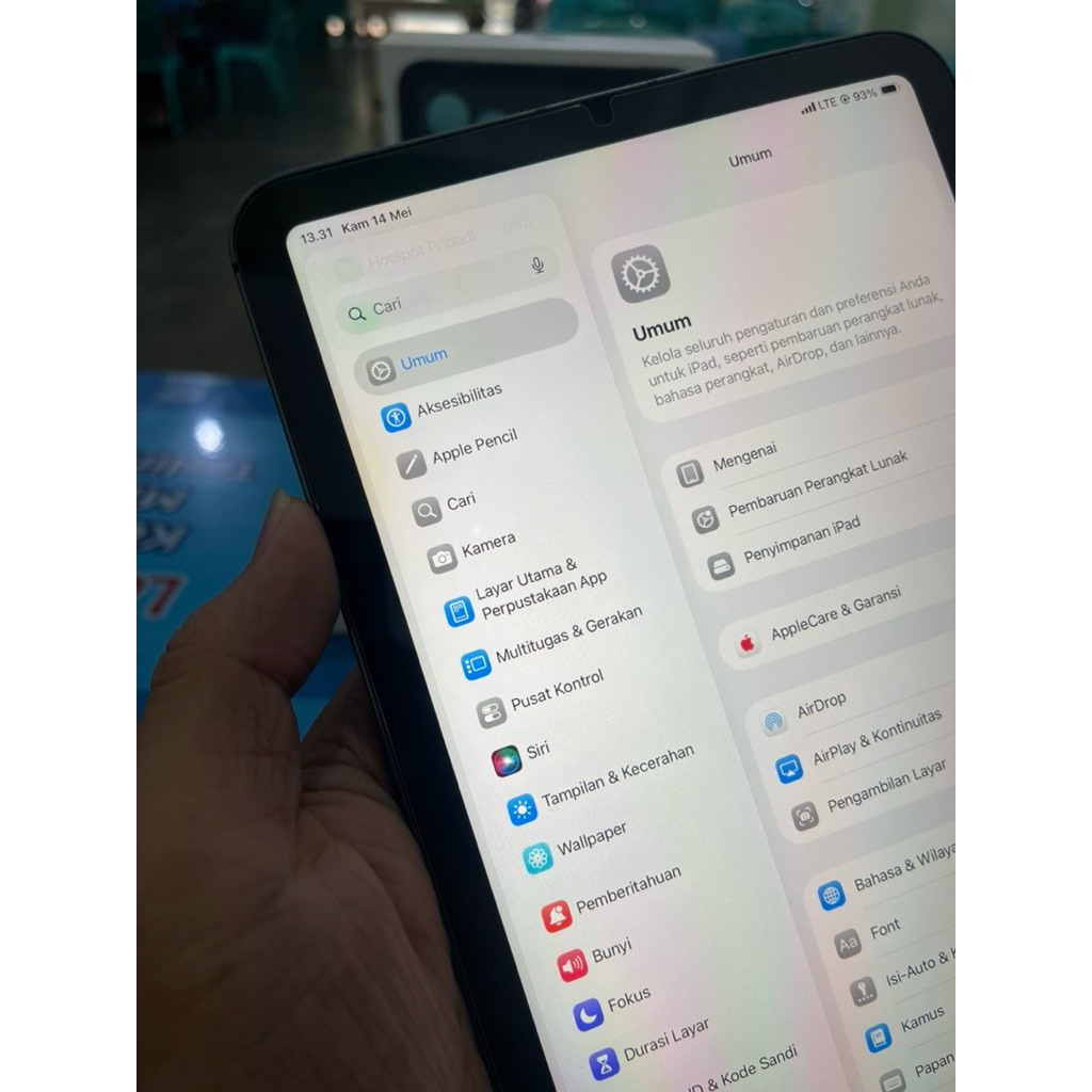 iPad Mini 6 64GB, Wifi Cellular (SecondOriginal) || MinusCuan