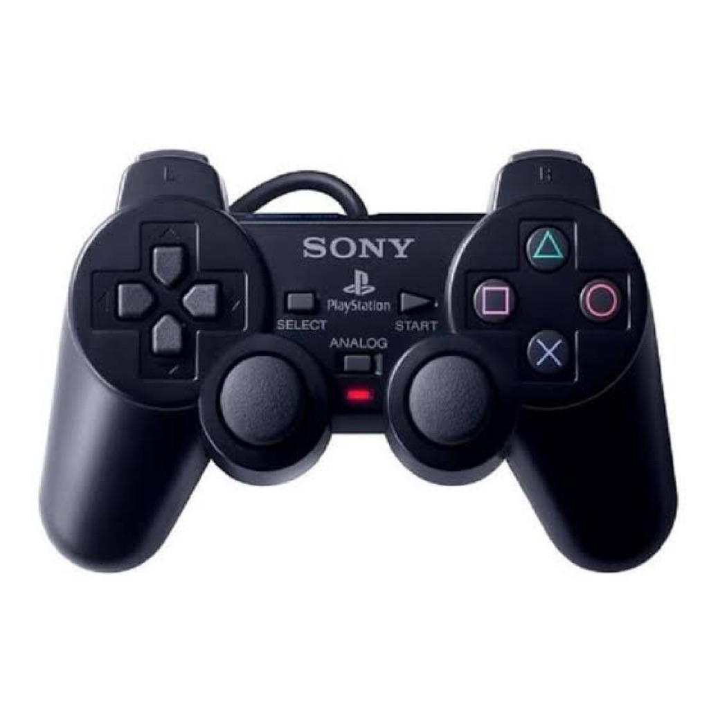 Stik PS2 TW Warna Warni dengan Tombol Empuk dan Dualshock
