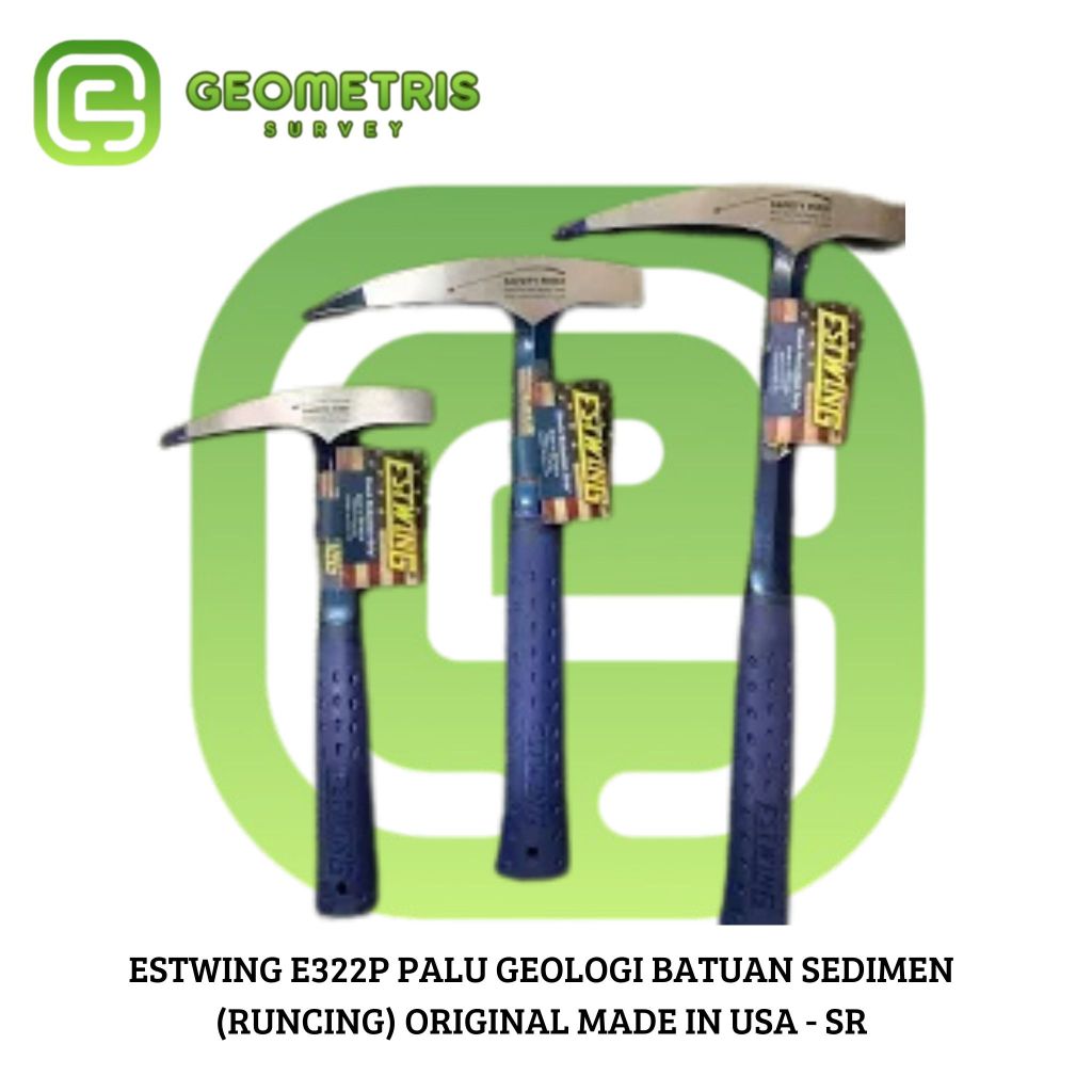 ESTWING E322P Palu Geologi Batuan Sedimen (Runcing) Original Made in USA - SR