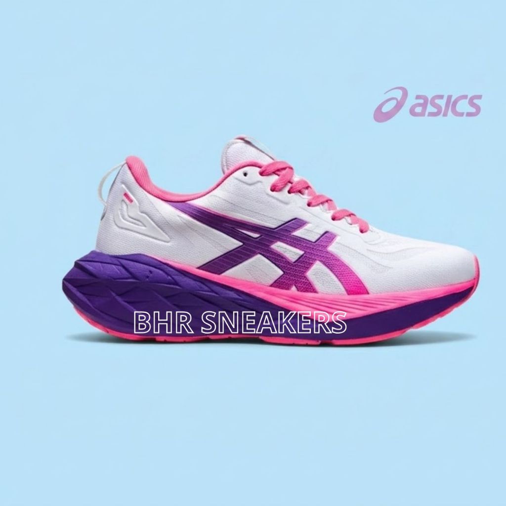 ASICS Sepatu Running Unisex Anti Selip Sol Empuk Jogging Voli Pria/Wanita
