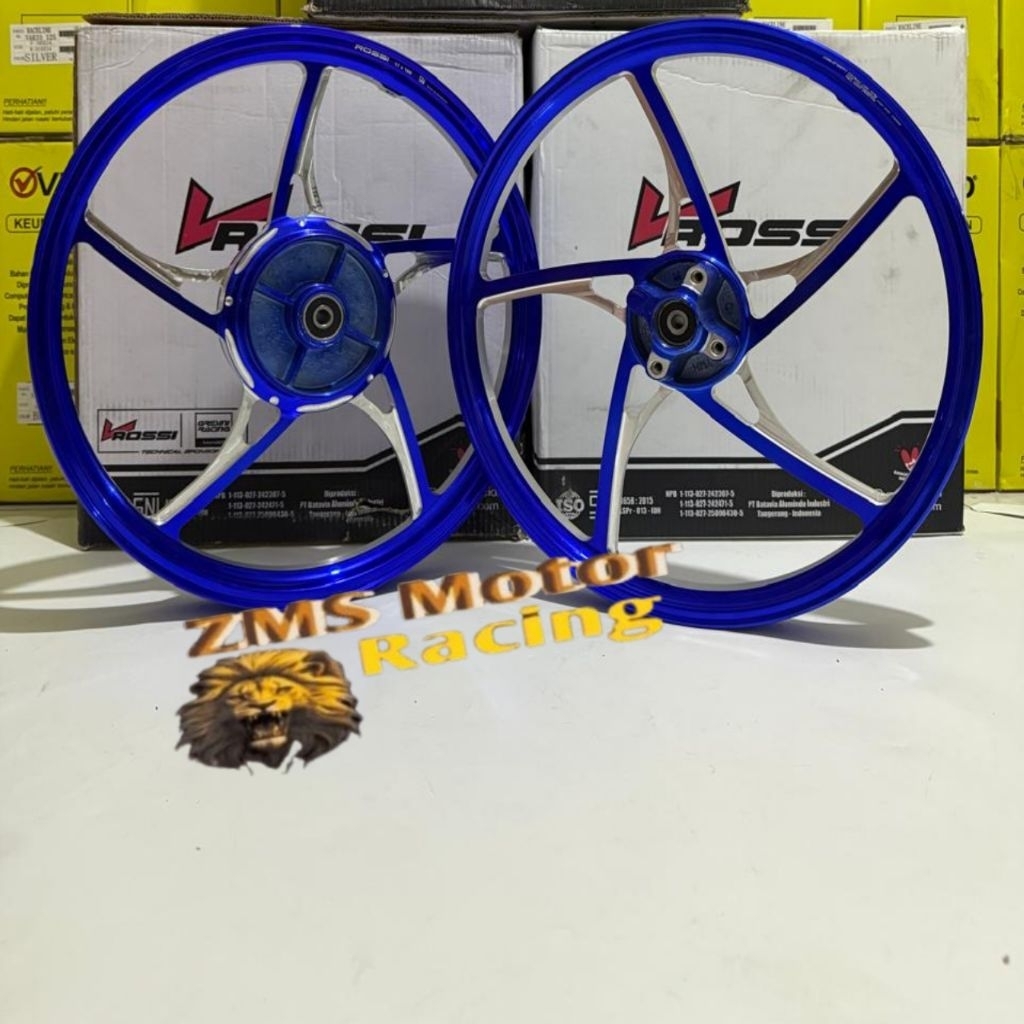 VELG VROSSI RACING SAMURAI MODEL KZR RING 17 JUPITER Z MX OLD MX KING UKURAN 140/160 RING 17