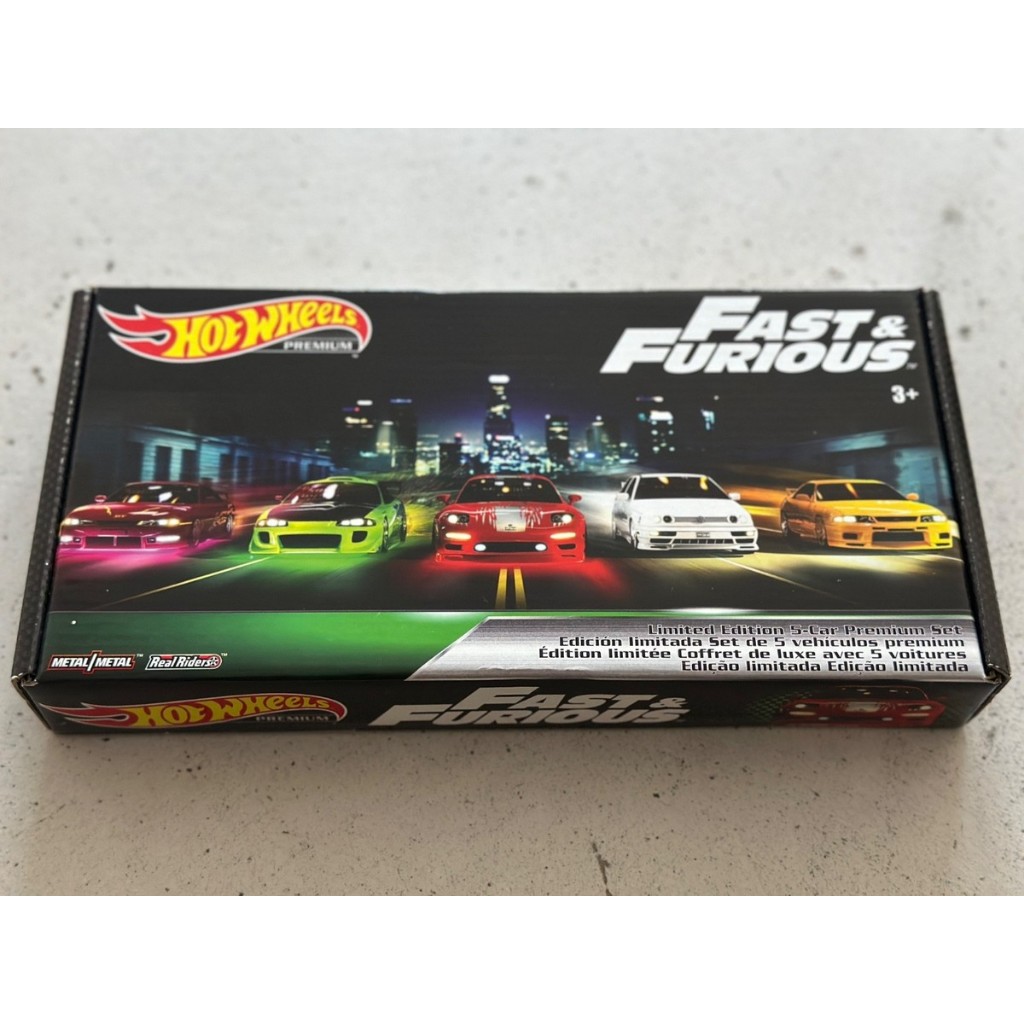Hot wheels Fast Furious wave C boxed set - premium box