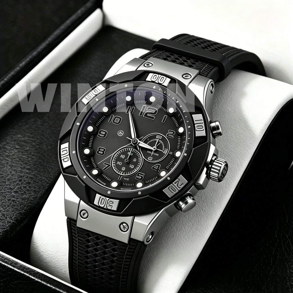 Cuci Gudang Jam Tangan Digital Pria Jam Alarm Multi-Fungsi Jam Tangan Waktu Tanggal Jam Tangan