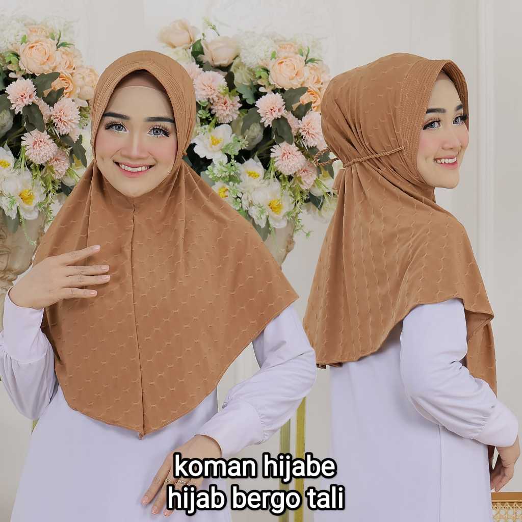 kerudung rubih hijab bergo cubit krudung motif cubit hijab terbaru jilbab motif terbaru hijab