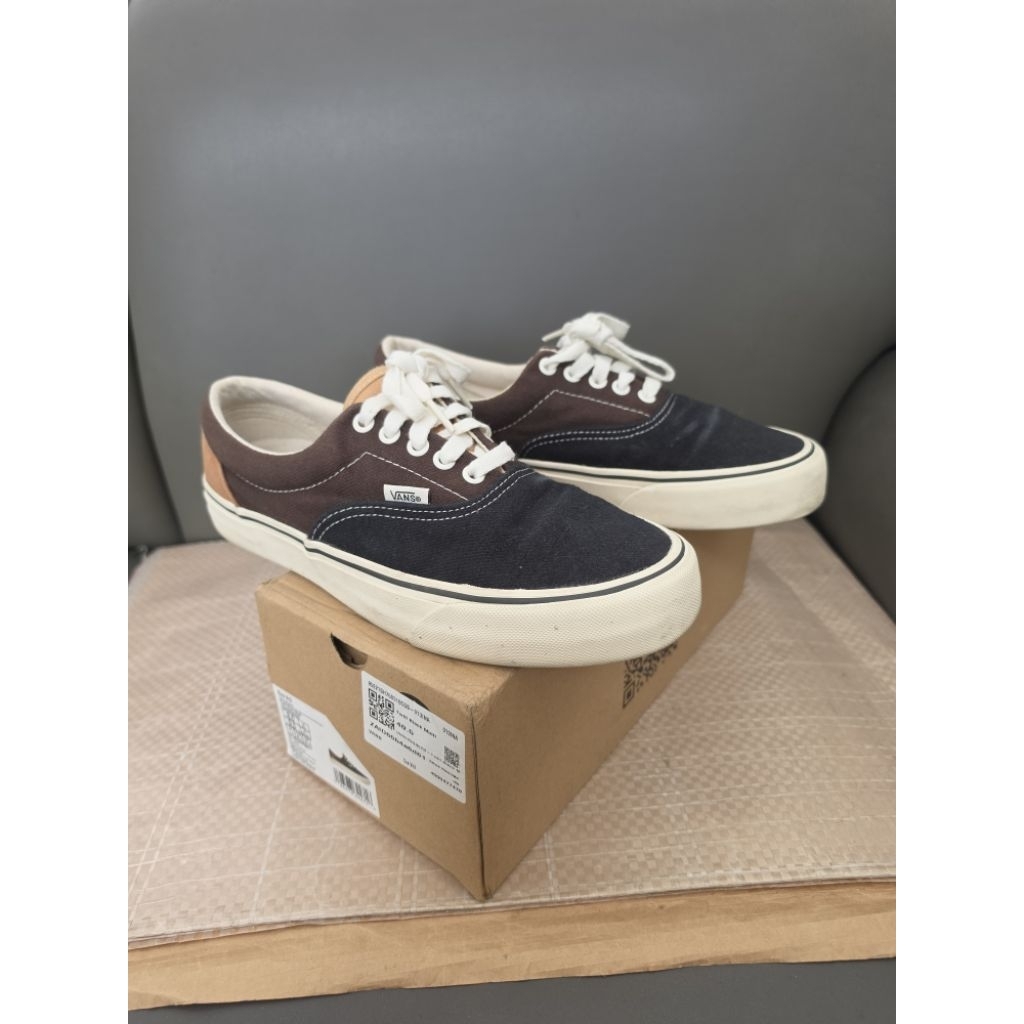 SEPATU SNEAKERS VANS ERA VR 3 HITAM COKLAT COMFY