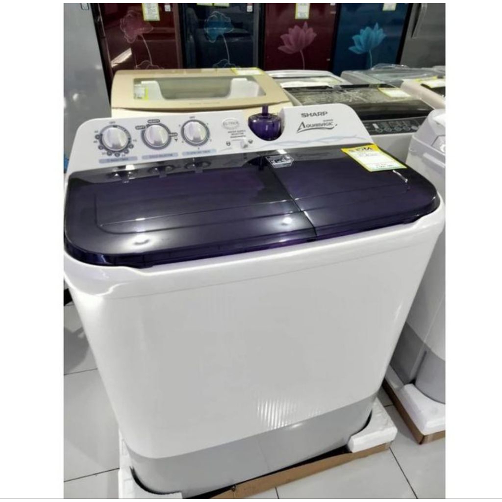 Mesin cuci Sharp aquamagic 9,5kg ES T95CR