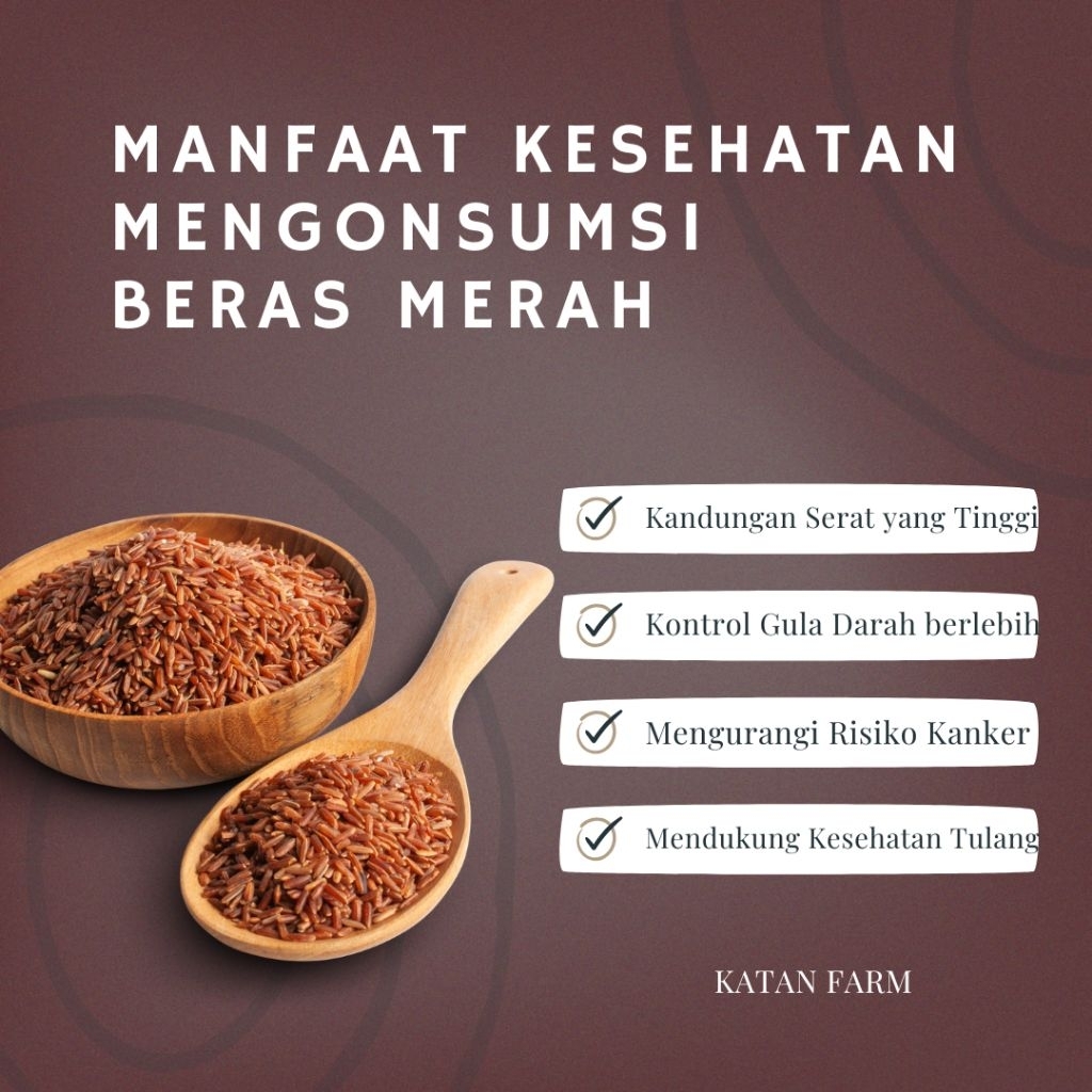 Beras Merah Super Asli Tradisional Sukabumi