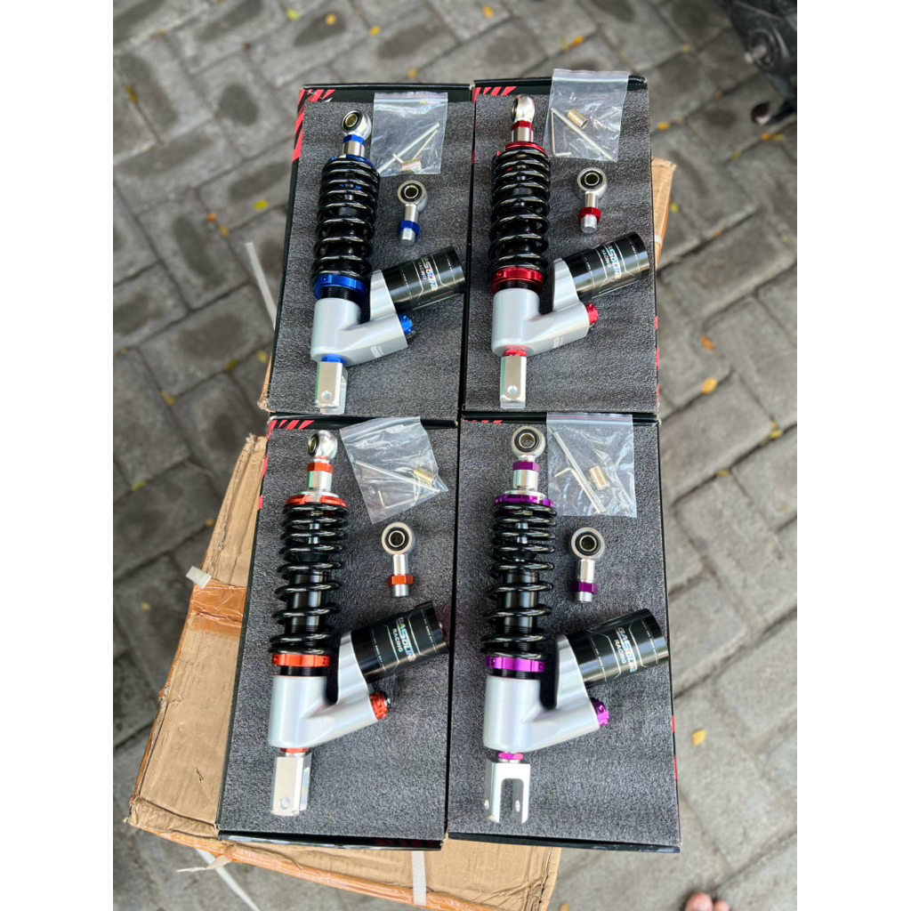 SHOCK GSL MODEL RT STAGE 6 DETAIL ORIGINAL VARIO MIO BEAT SCOOPY 310MM 320MM