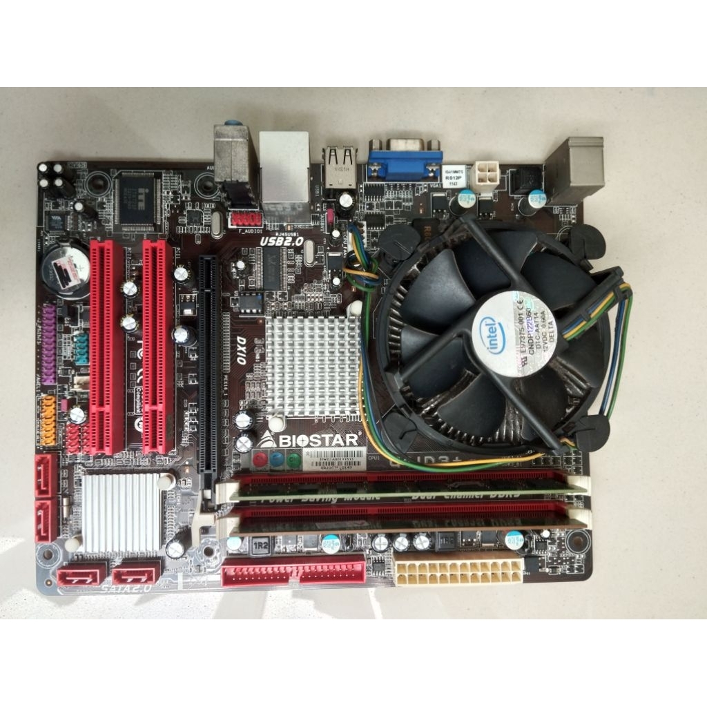 paket mainboard RAM prosesor LGA775