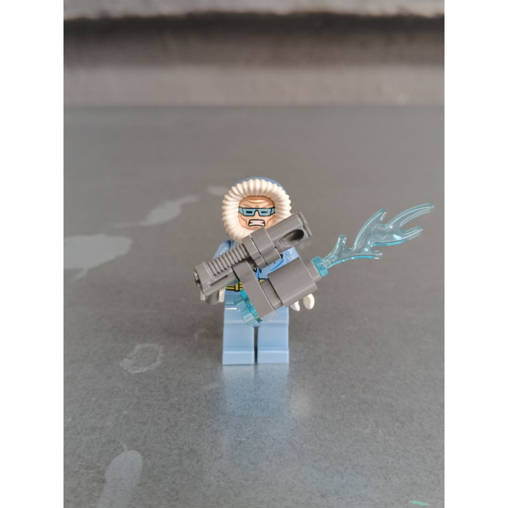 Lego minifigure Mr Freeze