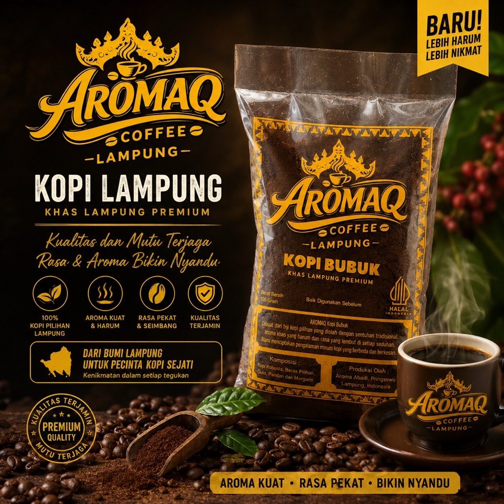Kopi Lampung Cap Aromaq