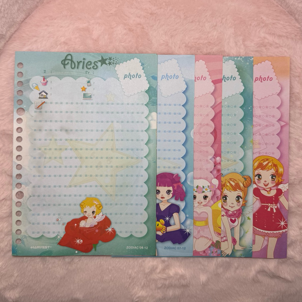 Vintage Binder / Kertas Orji / File Harvest Zodiac Series / Seri Langka / Limited Edition