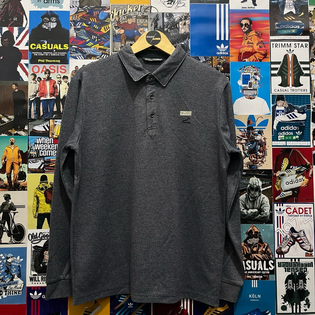 Long Sleeve / Polo Shirt / Rugby / Vintage / Second / Crocodile