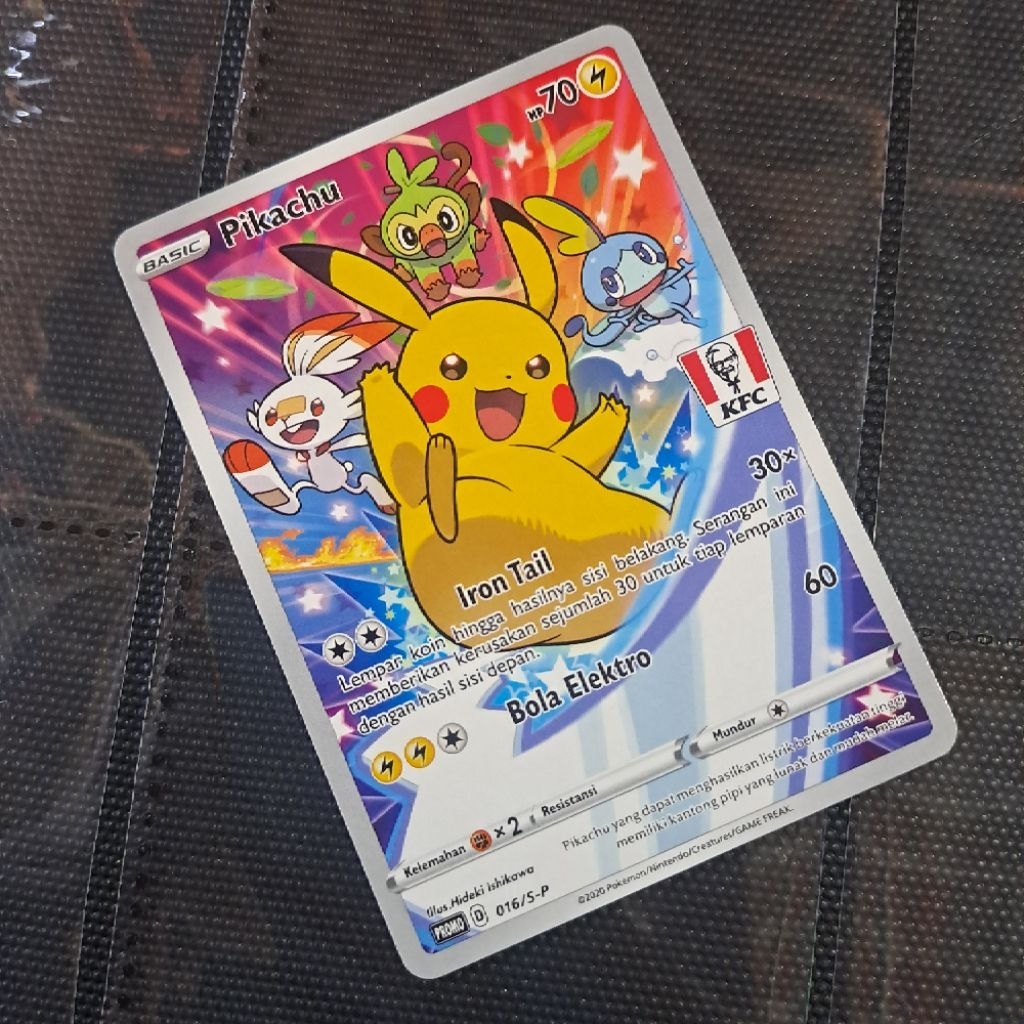 KARTU PIKACHU KFC PROMO