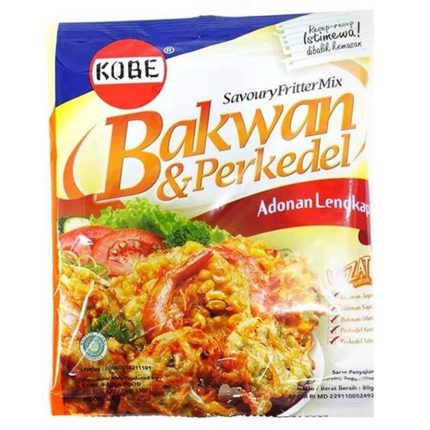 KOBE TEPUNG BAKWAN PERKEDEL 210GR - surabaya
