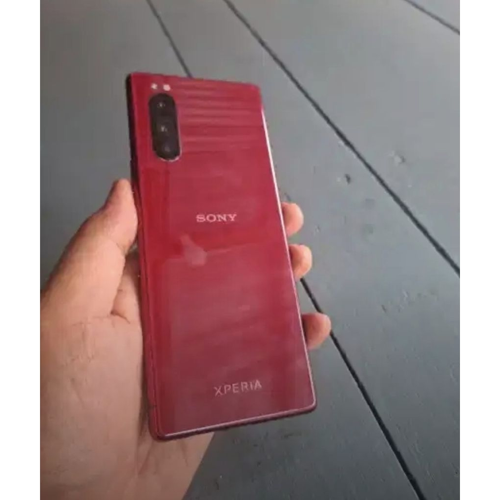 sony Xperia 5 merah glossy ram 6gb rom 64gb