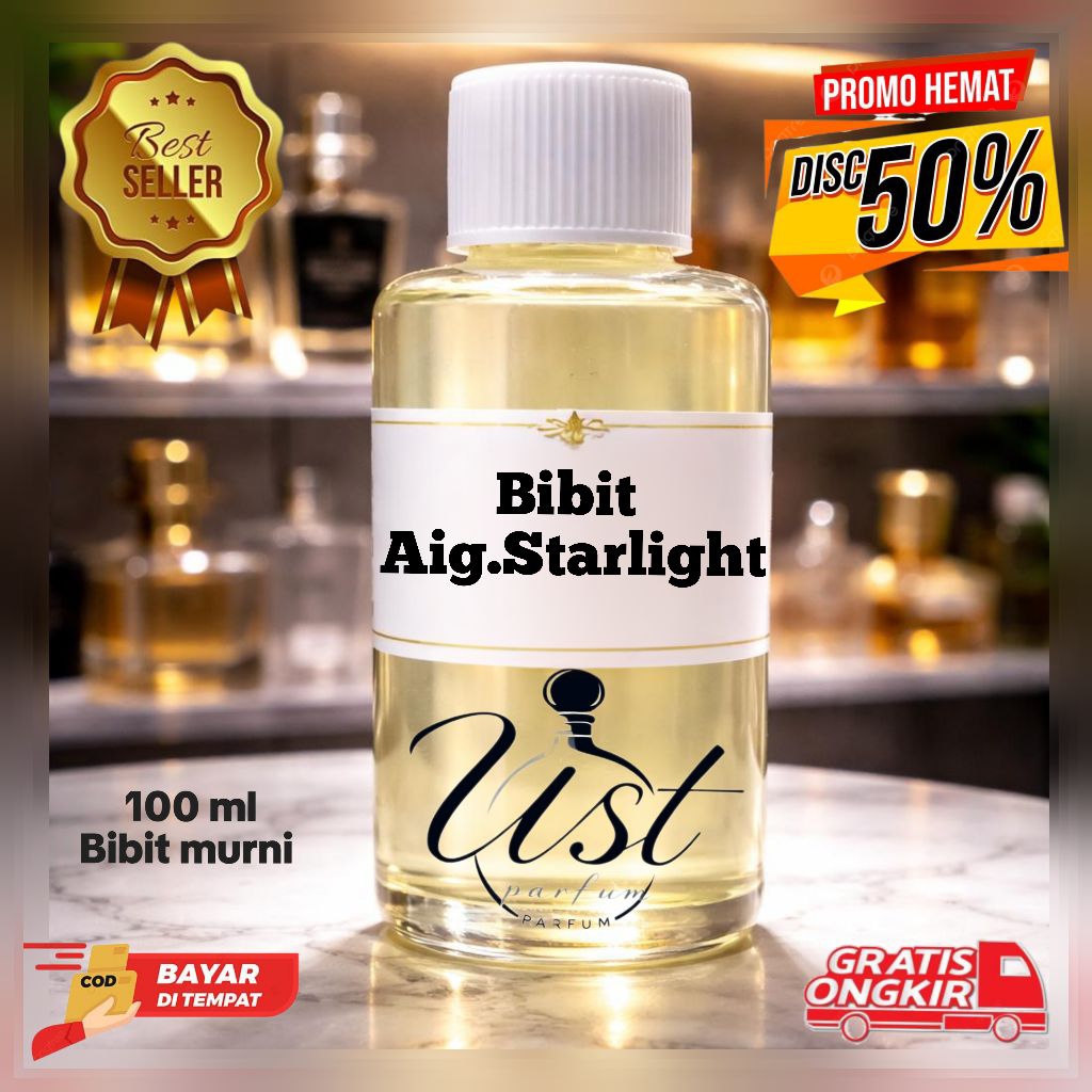 BIBIT PARFUM MURNI AROMA AIGNER STARLIGHT 100 ML