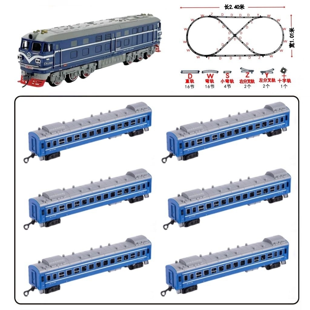 Kereta api mainan anak rel sama dengan kereta api fenfa