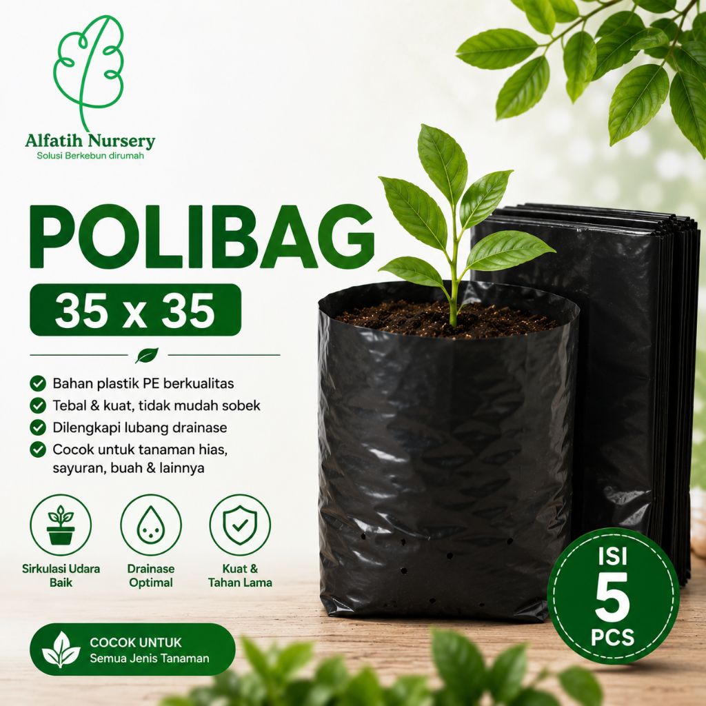 Polibag Tanaman Ukuran 35X35