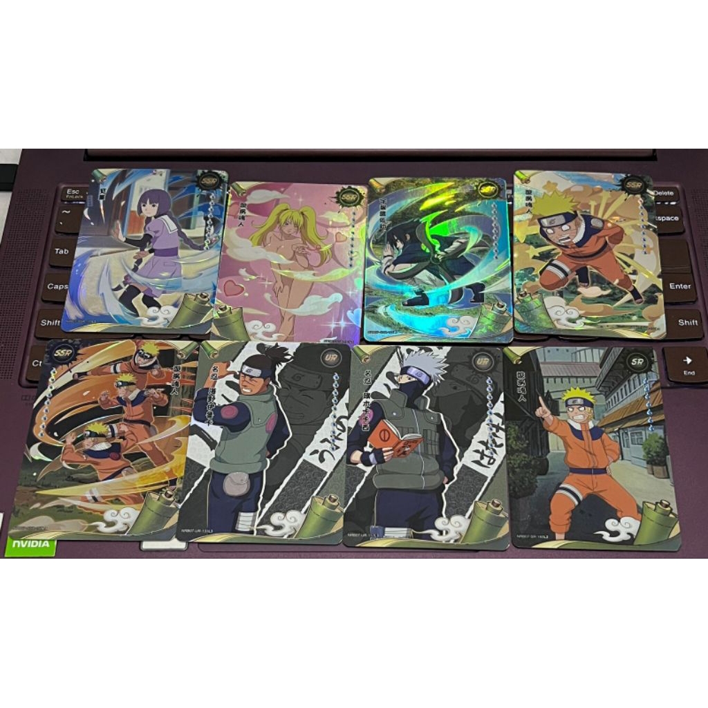 kartu kayou naruto ori SR SSR UR