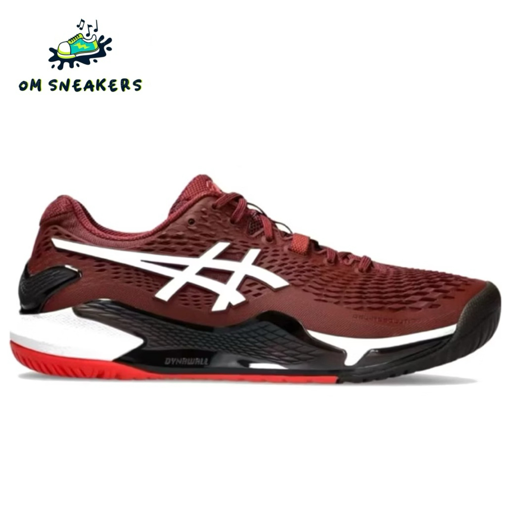 ASICS Gel-Resolution 9 antique red white
