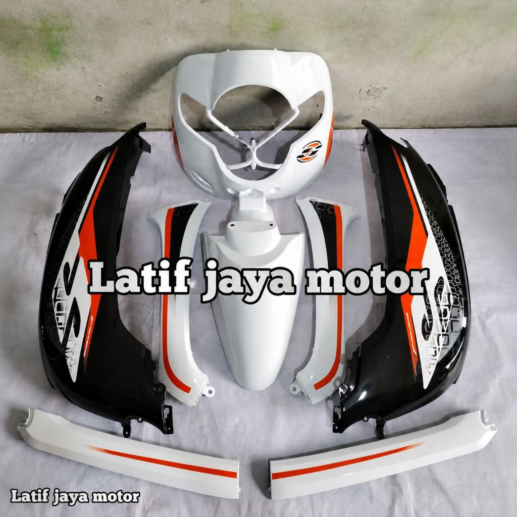 COVER BODY HALUS HONDA SCOOPY TAHUN 2017 2018 2019 FULL SEET HALUS SCOOPY DONAT