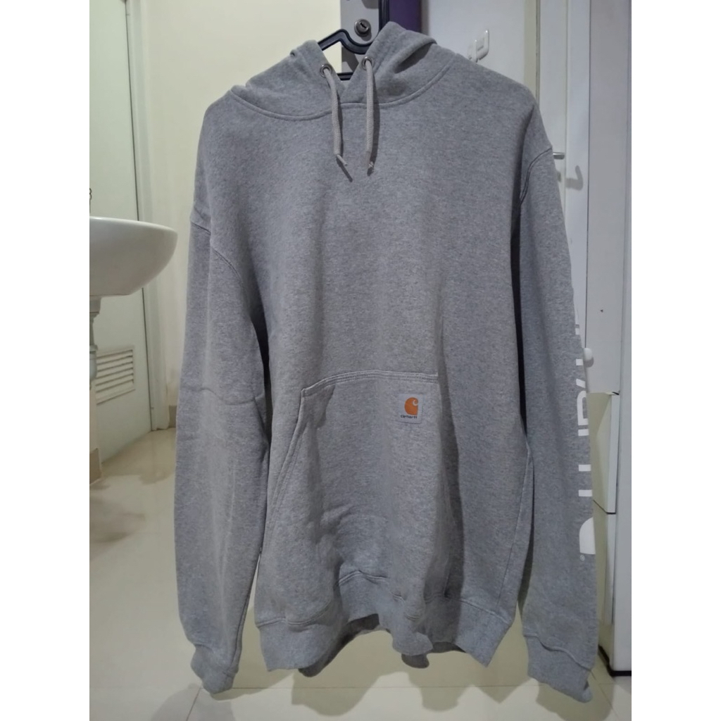 hoodie carhartt spellout